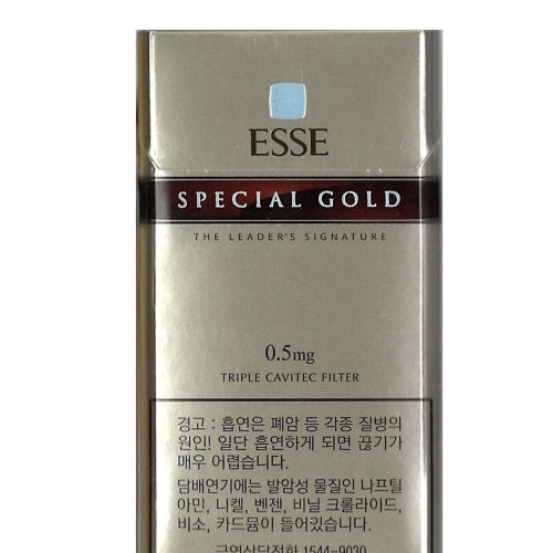 [A6] ESSE SPECIAL GOLD 0.5 에쎄 스페셜 골드 0.5