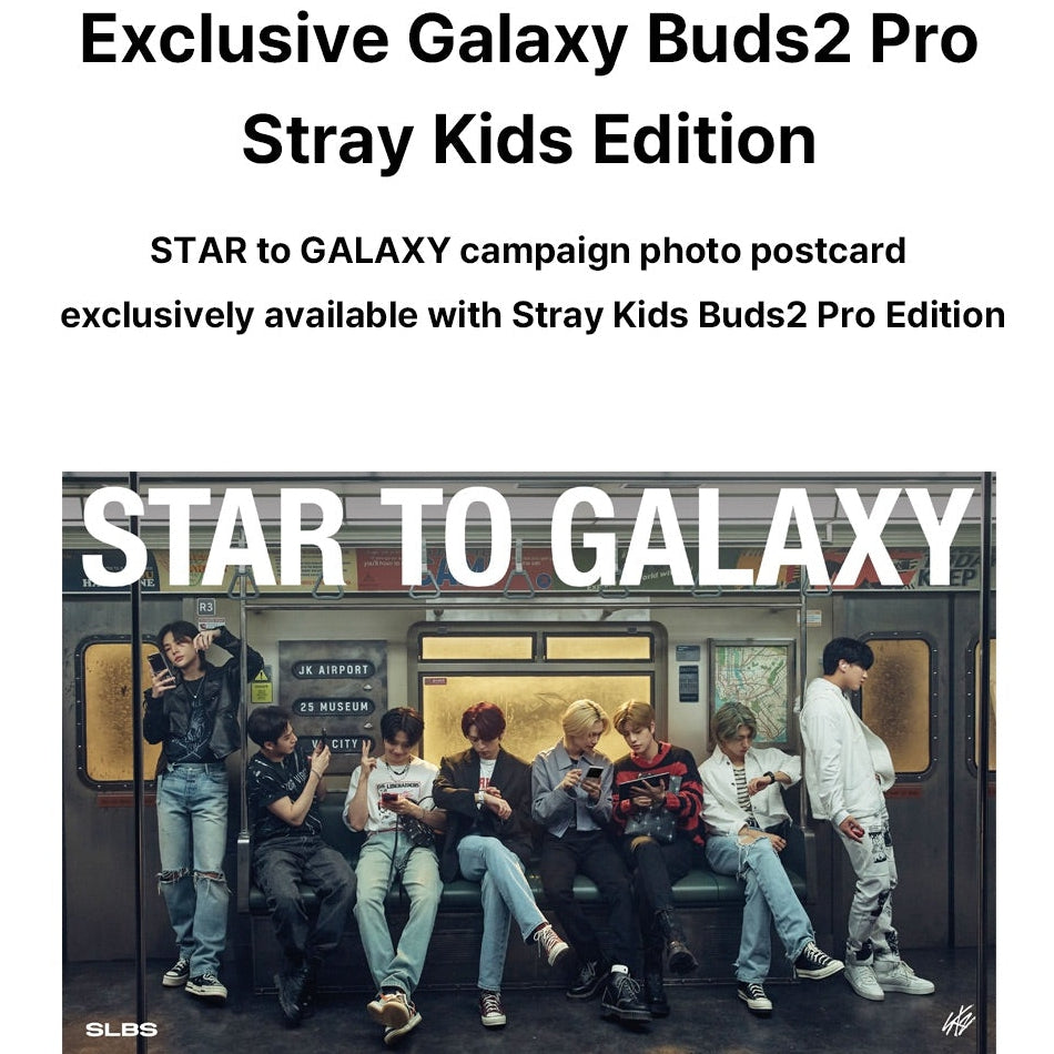 STRAY KIDS] Galaxy Buds2 Pro Stray Kids Edition OFFICIAL MD