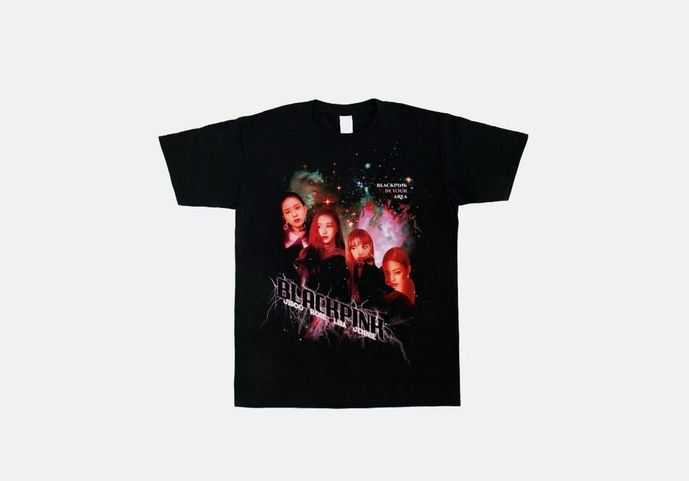 [BLACKPINK] t-shirts type2 black large