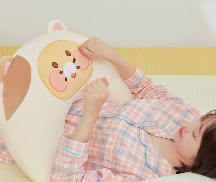 [KAKAO FRIENDS] Half-moon hug cushion Choonsik OFFICIAL MD