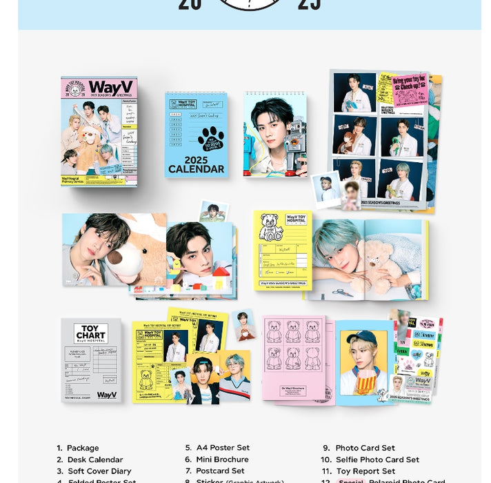 [WayV] 2025 SEASON’S GREETINGS OFFICIAL MD