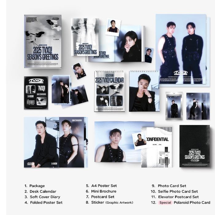 [TVXQ!] 2025 SEASON’S GREETINGS OFFICIAL MD