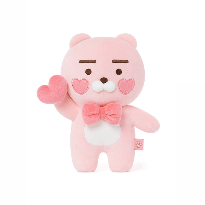 [KAKAO FRIENDS] LOVE LOVE PINK RYAN & CHOONSIK Plush Toy OFFICIAL MD