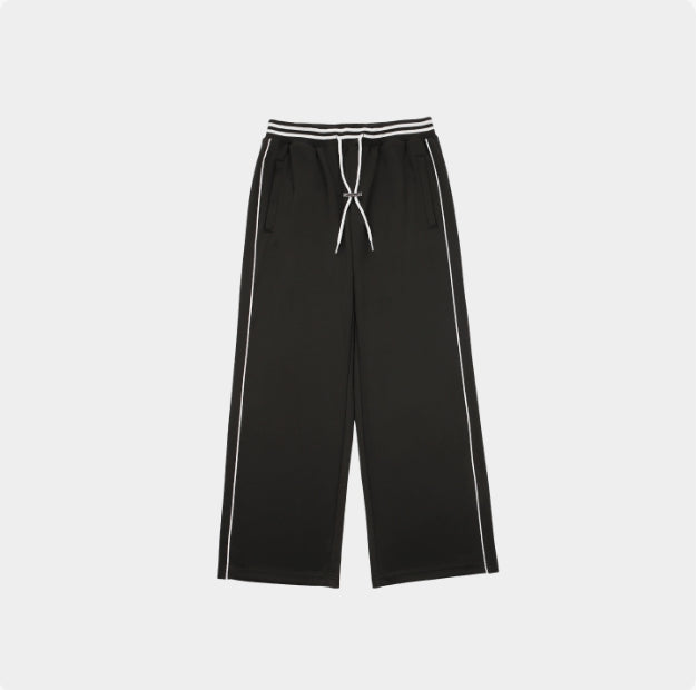 LE SSERAFIM TRACK PANTS（Black） S LE SSERAFIM] track pants (black) – HISWAN