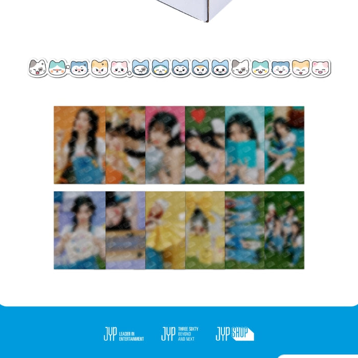 [ITZY] POSTCARD & MASKING TAPE SET - MIDZY′S CELLS OFFICIAL MD (Regular item)