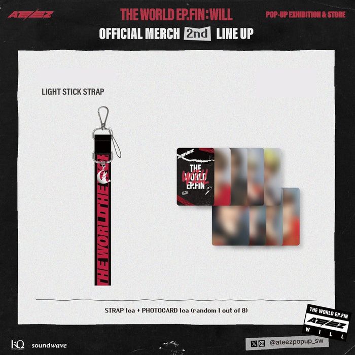 [ATEEZ] THE WORLD EP.FIN : WILL POP-UP EXHIBITION 2nd LINE UP OFFICIAL MD