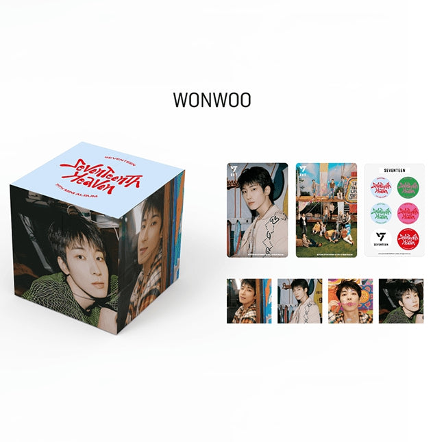 SEVENTEEN] FOLDING CUBE (SEVENTEENTH HEAVEN) OFFICIAL MD (Member