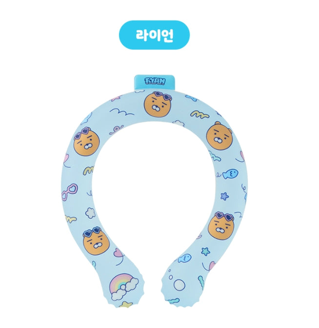 [KAKAO FRIENDS] Ice cooling neckband Ryan Apeach Choonsik OFFICIAL MD