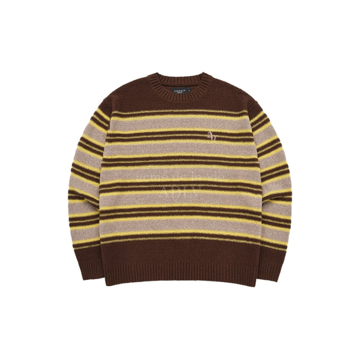 [SEVENTEEN] JEONGHAN SYMBOL LOGO RIVET STRIPE TERRY KNIT OFFICIAL MD