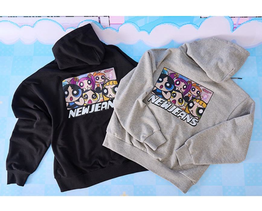 [New Jeans]THE POWERPUFF GILRS Sweatshirt and Hooded Sweatshirt OFFICAL MD