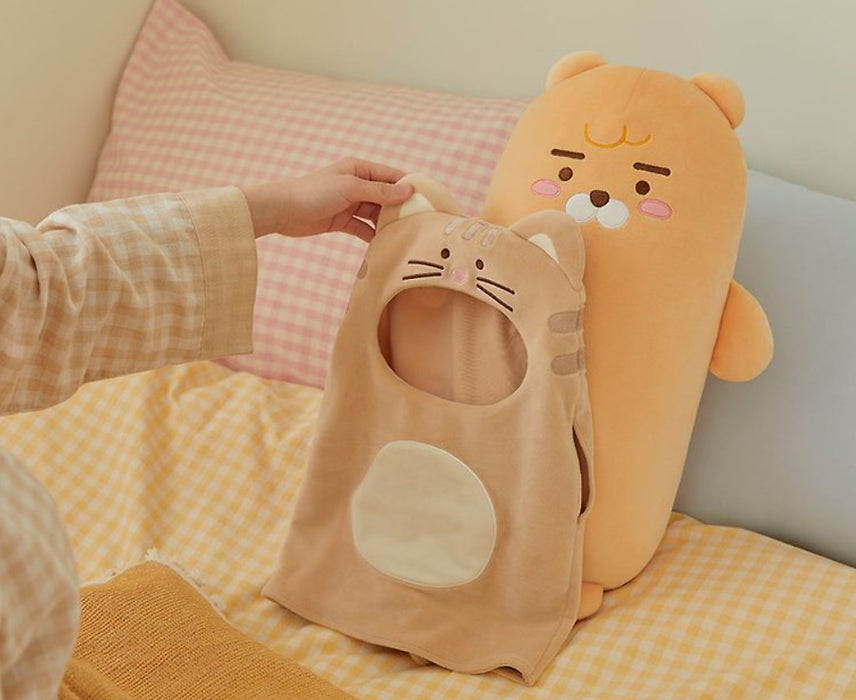 [KAKAO FRIENDS] Cat Pillow Choonsik Little Ryan Apeach OFFICIAL MD