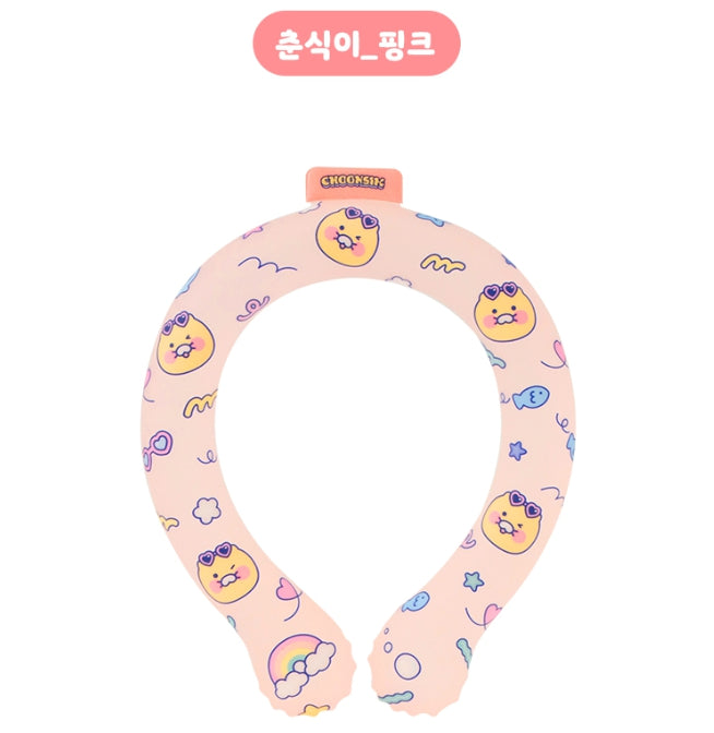 [KAKAO FRIENDS] Ice cooling neckband Ryan Apeach Choonsik OFFICIAL MD