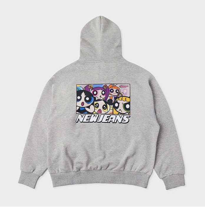 [New Jeans]THE POWERPUFF GILRS Sweatshirt and Hooded Sweatshirt OFFICAL MD