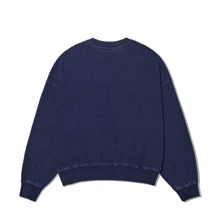 [NEW JEANS] X OIOI 23 F/W HANNI AIRPORT FASHION LAYERED LOGO SWEATSHIRT OI3C1MSW70