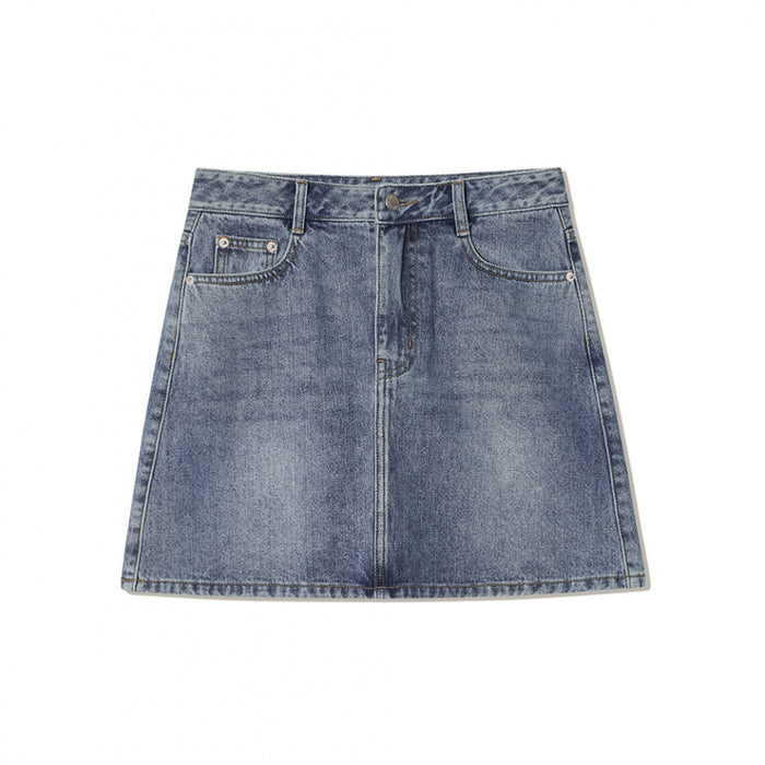 [NEW JEANS] X OIOI 23 F/W MINJI AIRPORT FASHION COMFORT DENIM MINI SKIRT OI3C2MSK82