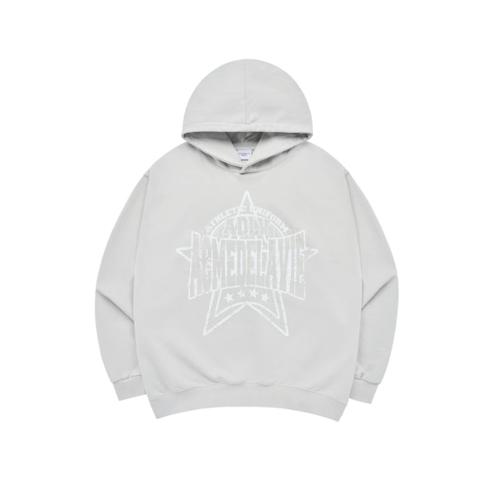 [SEVENTEEN] JEONGHAN PREPPY LOGO CRACK PRINTING HOODIE OFFICIAL MD