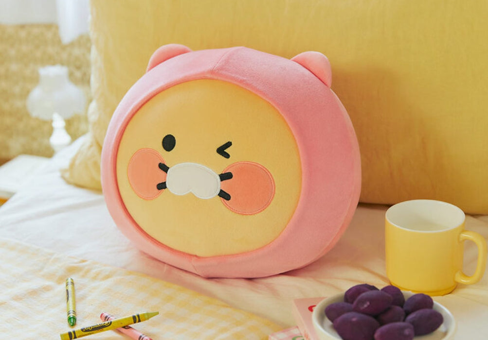 [KAKAO FRIENDS] Mini Face Hoodie Cushion Choonsik OFFICIAL MD