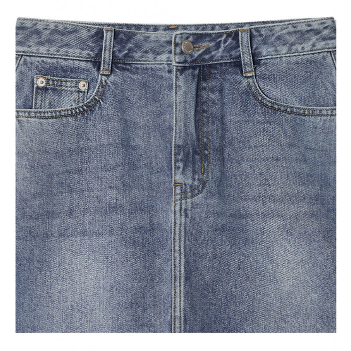 [NEW JEANS] X OIOI 23 F/W MINJI AIRPORT FASHION COMFORT DENIM MINI SKIRT OI3C2MSK82