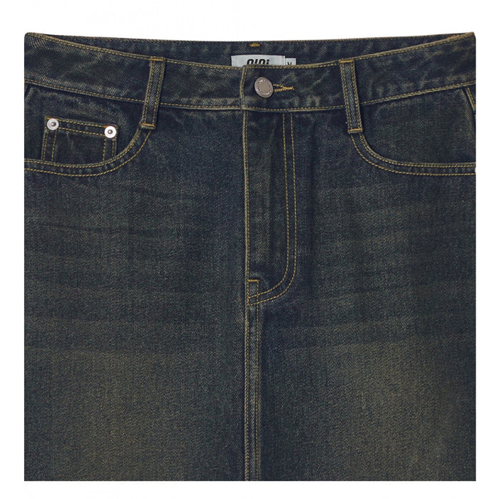 [NEW JEANS] X OIOI 23 F/W MINJI AIRPORT FASHION COMFORT DENIM MINI SKIRT OI3C2MSK82