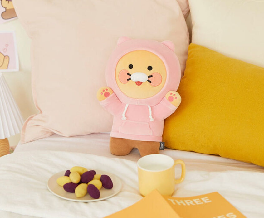 [KAKAO FRIENDS] Pink Hoodie Choonsik Baby Pillow OFFICIAL MD