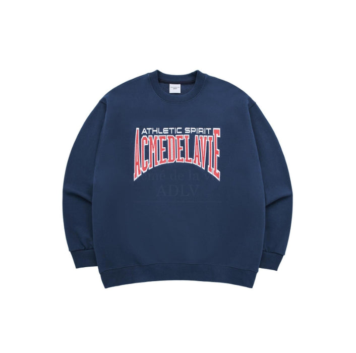 [SEVENTEEN] JEONGHAN VARSITY LOGO EMBOSSING NEEDLEWORK SWEATSHIRT MD