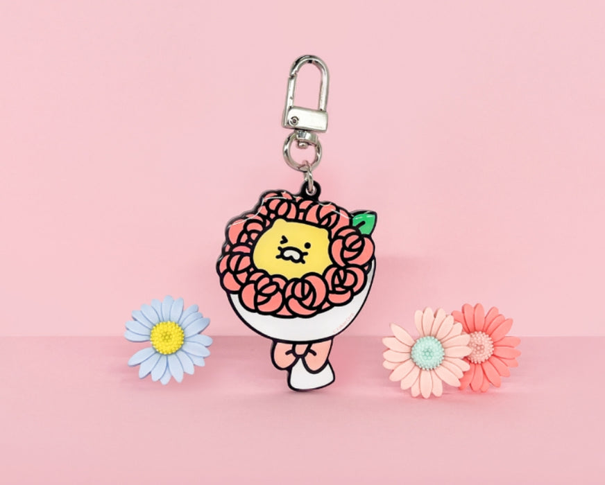 [KAKAO FRIENDS] TAGGRIP Touch Pay Transport Spring Key Ring Choonsik OFFICIAL MD