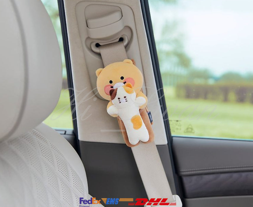 [KAKAO FRIENDS] Car Seat Belt Cover Choonsik OFFICIAL MD