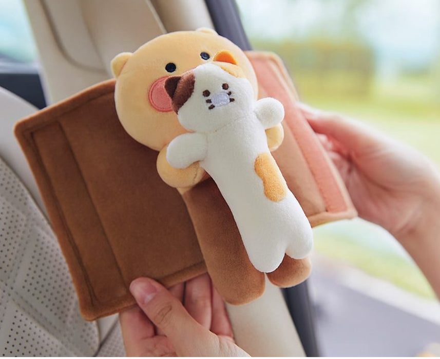 [KAKAO FRIENDS] Car Seat Belt Cover Choonsik OFFICIAL MD