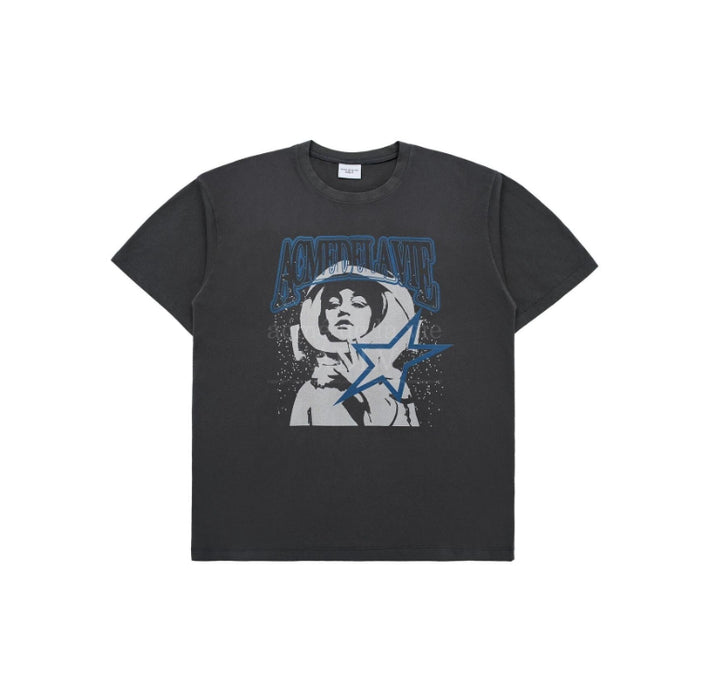 [SEVENTEEN] JEONGHAN AE LOGO ASTRONAUT ARTWORK SHORT SLEEVE T-SHIRT MD