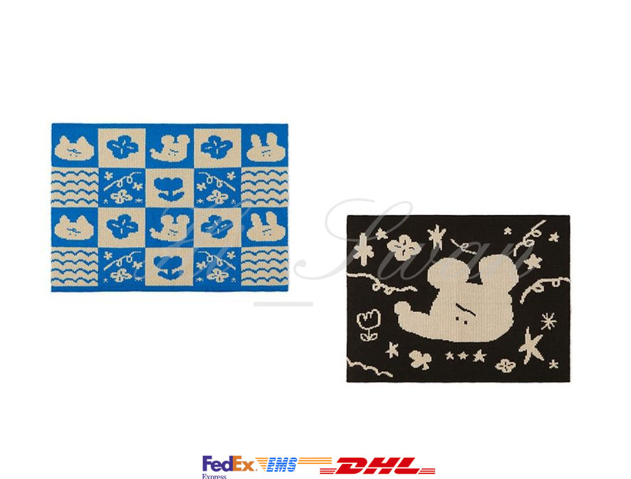 [KAKAO FRIENDS] SUKEYDOKEY Knitted Tablemat Placemat OFFICIAL MD