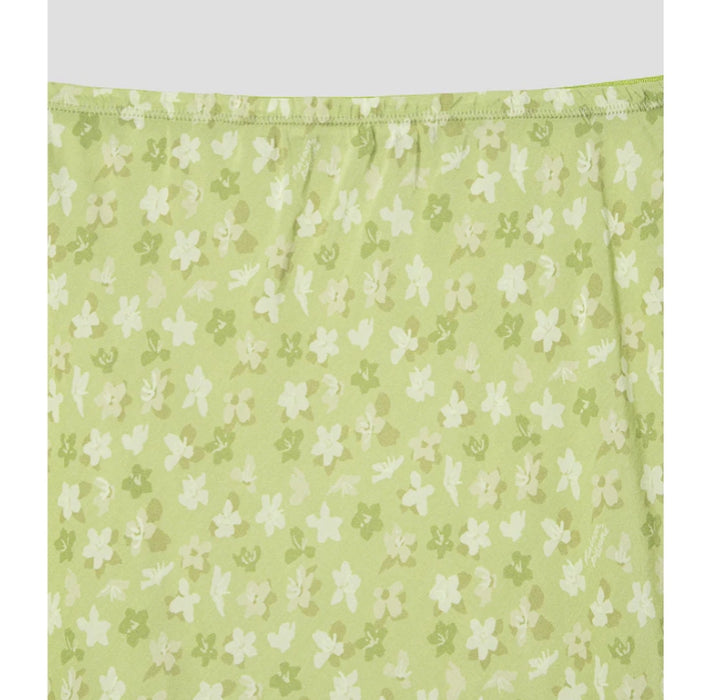 [BLACKPINK] Maison Kitsune Jenny Bias Skirt Lime Design OFFICIAL MD