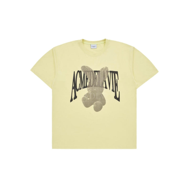 [SEVENTEEN] JEONGHAN ALFTONE DOT LAYER FUZZY RABBIT SHORT SLEEVE T-SHIRT MD