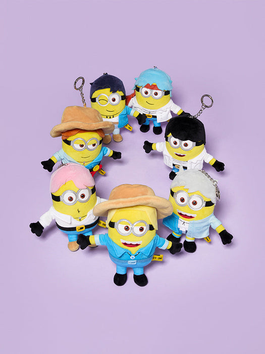 [BTS] BTS x Despicable Me4 Flush Keyring/Flush Official MD