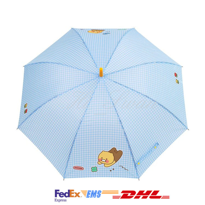 [KAKAO FRIENDS] Check Pattern Umbrella Choonsik OFFICIAL MD