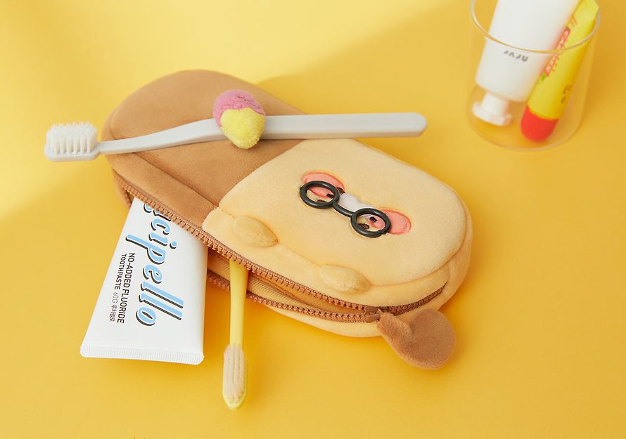 [KAKAO FRIENDS] Stuffed pencil case Choonsik OFFICIAL MD