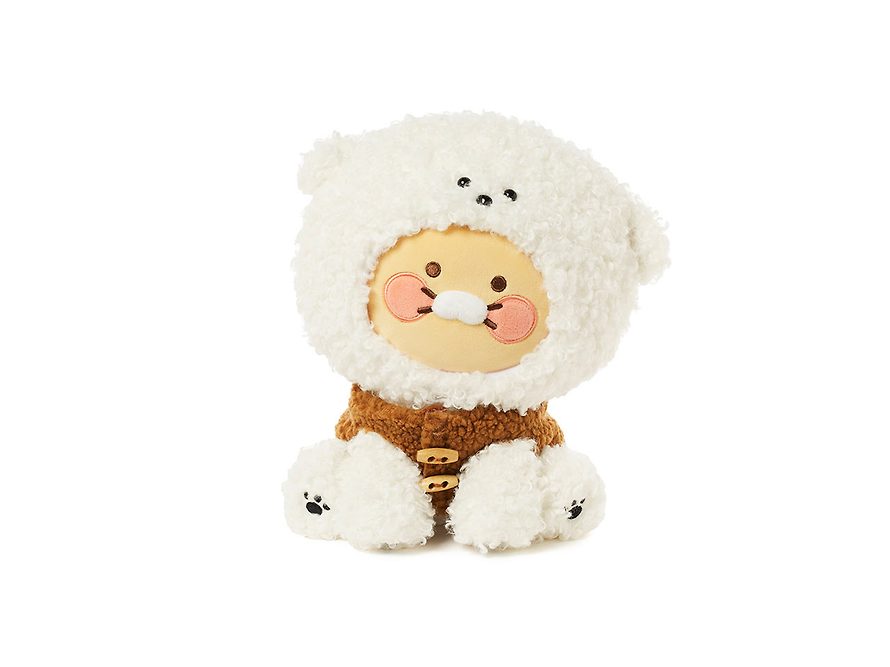 [KAKAO FRIENDS] Floofy Friends Bichon medium-sized doll OFFICIAL MD