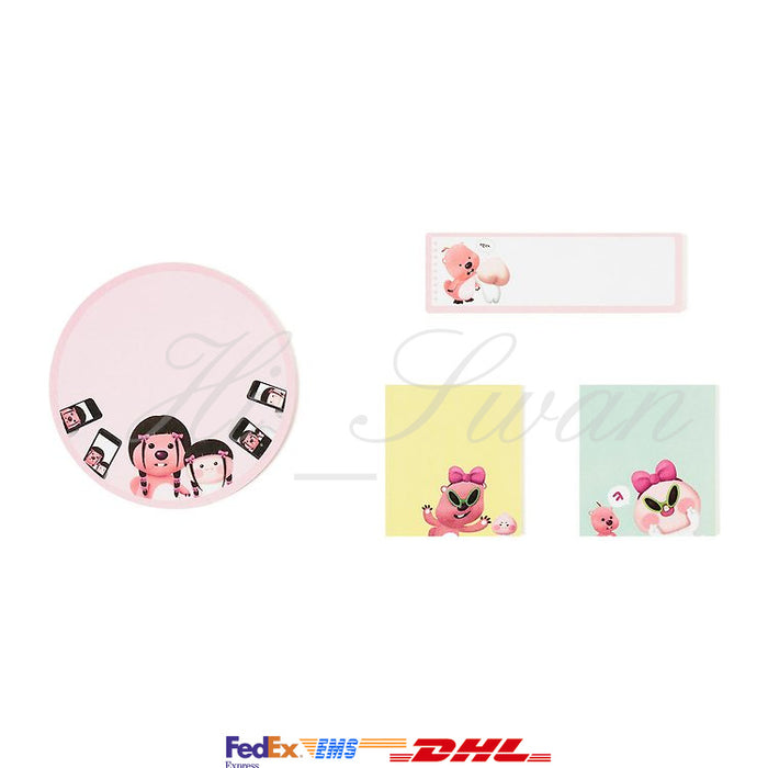 [KAKAO FRIENDS] Zanmang Loopy sticky notes Apeach OFFICIAL MD