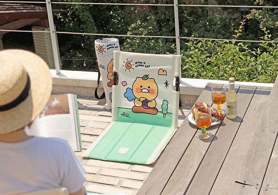 [KAKAO FRIENDS] Ground Chair Choonsik OFFICIAL MD