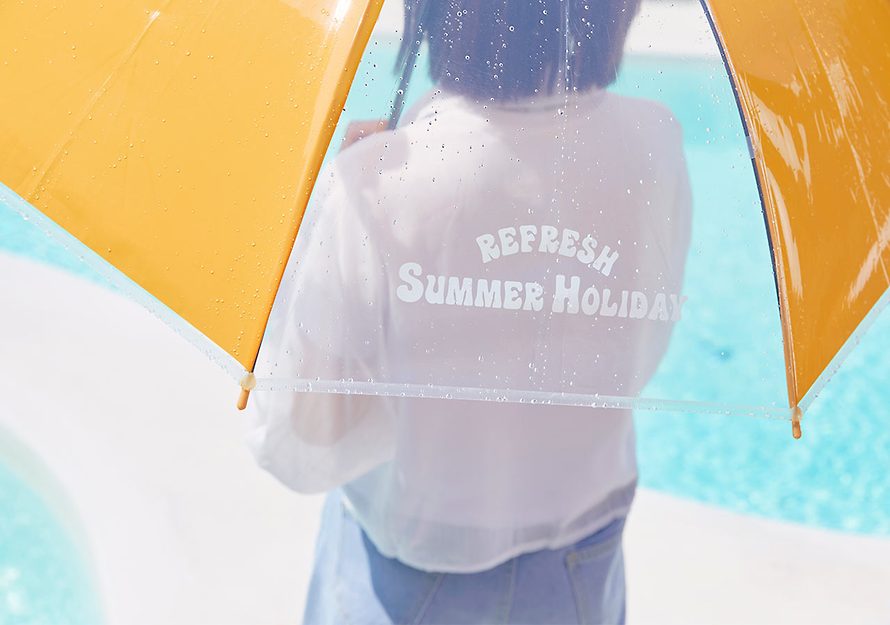 [KAKAO FRIENDS] Summer Holiday Clear Umbrella Choonsik Ryan OFFICIAL MD