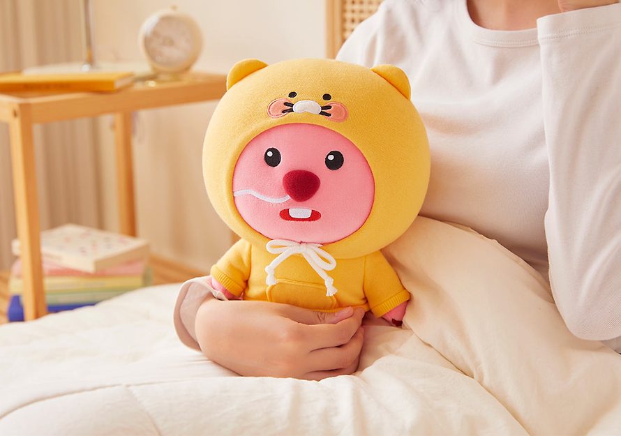 [KAKAO FRIENDS] Zanmang Loopy Medium-sized doll Choonsik Loopy OFFICIAL MD