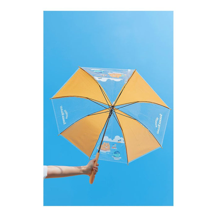 [KAKAO FRIENDS] Summer Holiday Clear Umbrella Choonsik Ryan OFFICIAL MD