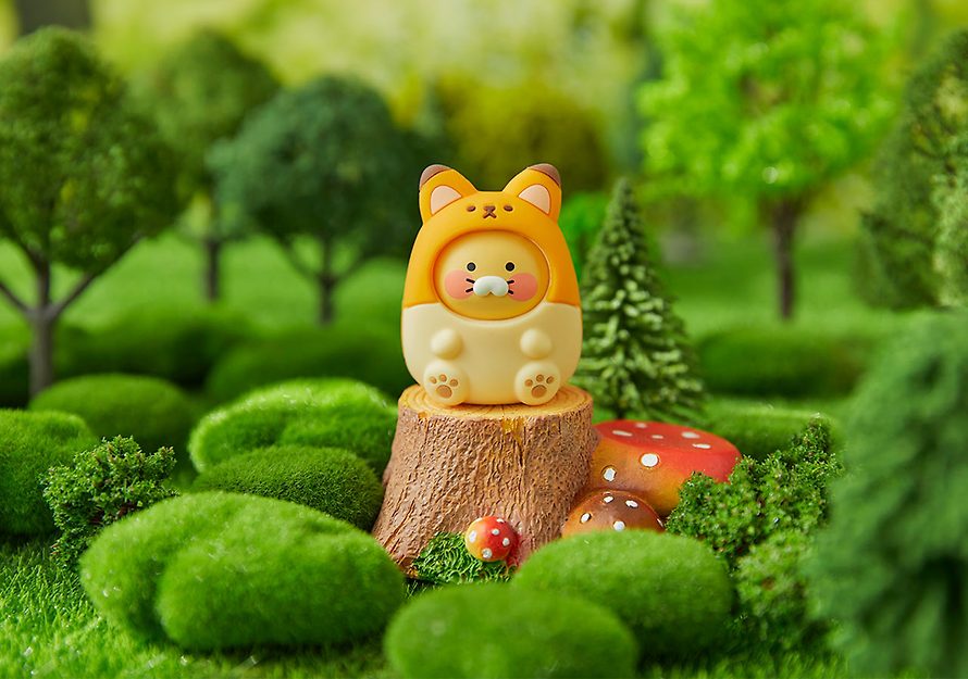 [KAKAO FRIENDS] Figure keyring Choonsik Little Ryan Little Apeach OFFICIAL MD