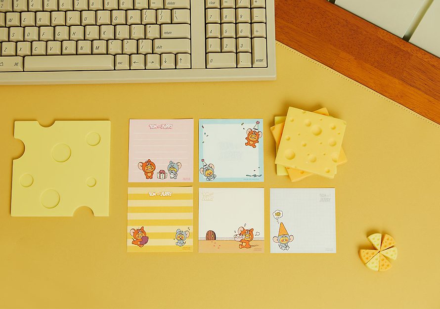 [KAKAO FRIENDS] Tom and Jerry X Kakao Friends rice cake memo paper OFFICIAL MD