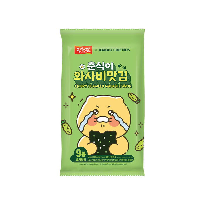 [KAKAO FRIENDS] X KWANG CHEON KIM Choonsik Seasoned Seaweed OFFICIAL MD