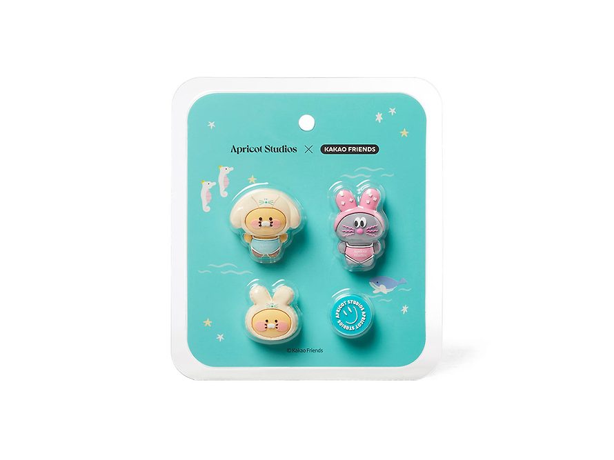 [KAKAO FRIENDS] Apricot Studios X Kakao Silicone Charm Choonsik OFFICIAL MD