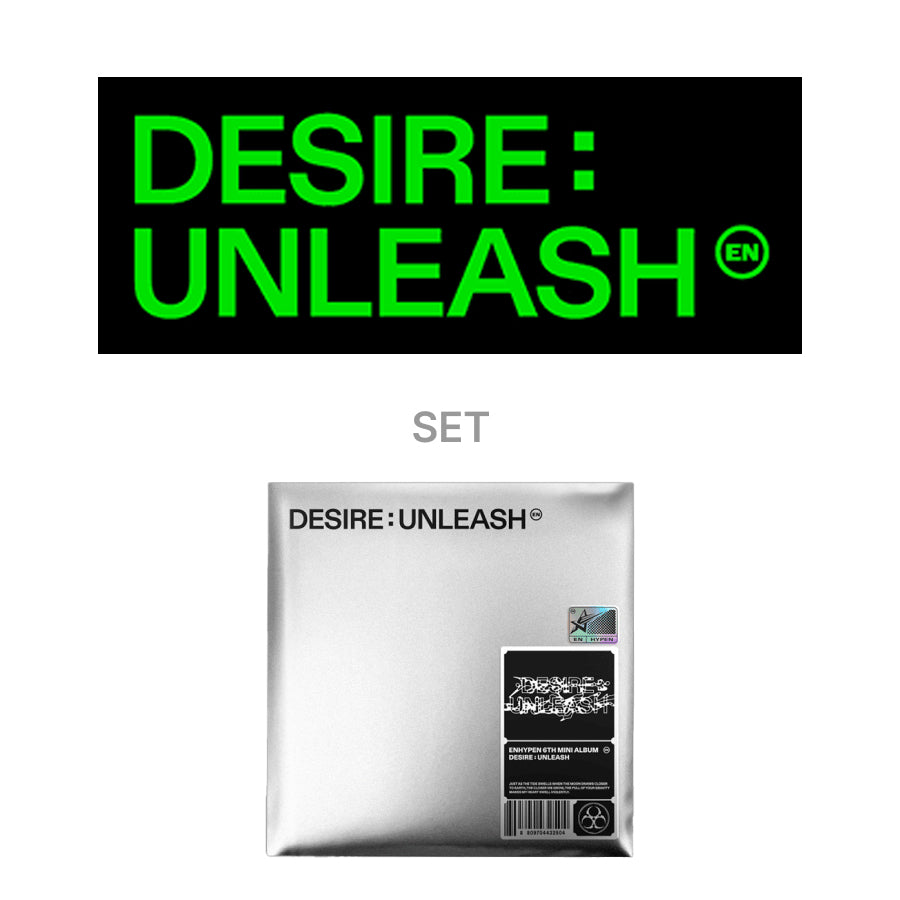 ENHYPEN DESIRE:UNLEASH ENGENE ver セット DESIRE : UNLEASH (ENGENE ver.) - ENHYPEN Store