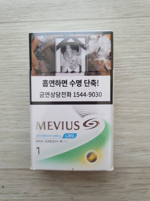 [KT&G] - MEVIUS LBS MIX GREEN 1mg 뫼비우스 LBS 믹스그린 1mg