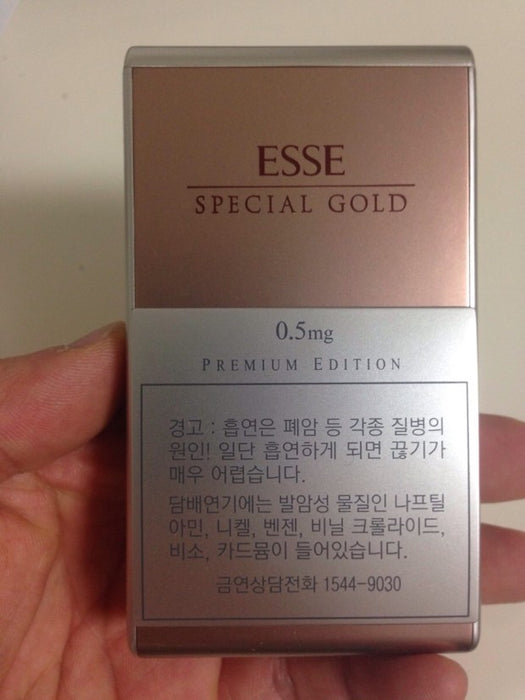 [KT&G] - ESSE SPECIAL GOLD 0.5 에쎄 스페셜 골드 0.5
