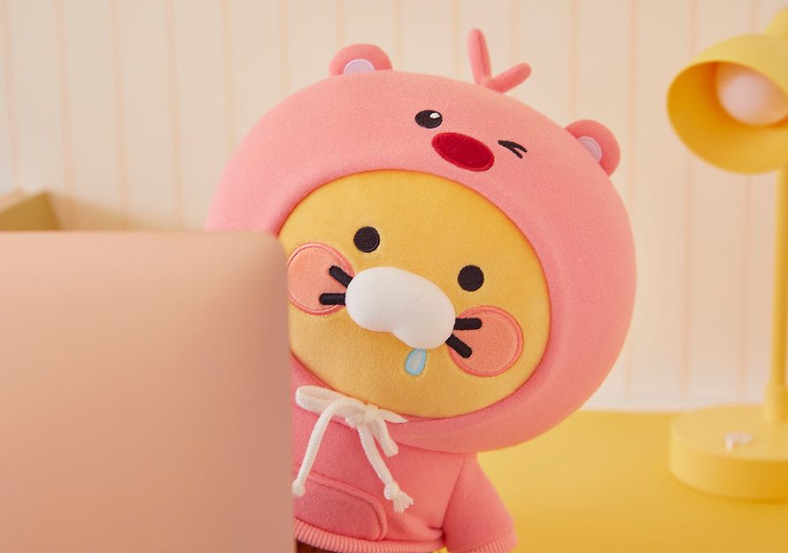 [KAKAO FRIENDS] Zanmang Loopy Medium-sized doll Choonsik Loopy OFFICIAL MD