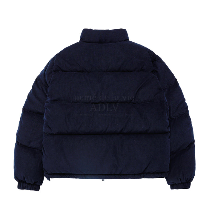 [SEVENTEEN] BASIC LOGO OVERSIZE CORDUROY SHORT DUCK DOWN JACKET OFFICIAL MD